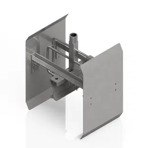 in line wheel oiler stork rail